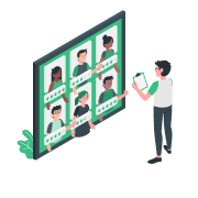 All candidates are ranked according to their knowledge